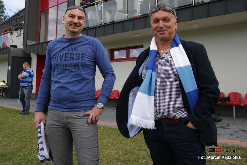 3d Prezes Artur Trebacz i trener Leszek Janiczak fot Marcin Kadziolka