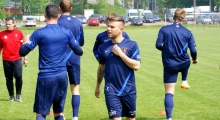 Pogoń Szczecin trenuje na obiektach Bronowianki Kraków. 2014-05-02