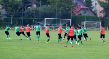 Lechia Gdańsk trenowała na obiektach Bronowianki Kraków. 2014-08-16