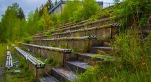 Stary Stadion Piasta Nowa Ruda. 2022-05-25