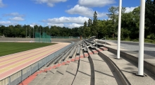 Paavo Nurmi Stadion Turku & Boczne boisko. 2022-08-02