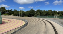 Paavo Nurmi Stadion Turku & Boczne boisko. 2022-08-02