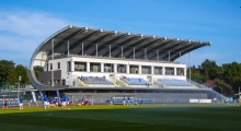Stadion MOSiR w Puławach (Wisła Puławy). 2023-09-22
