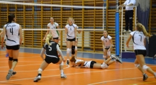 2 Liga kobiet - AGH Kraków - Kampus Wielicki. 2014-11-08