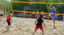 Juvenaliowy Turniej Siatkówki Plażowej. AWF Kraków. 2015-05-09