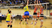 2 Liga kobiet - WTS Solna Wieliczka - Grypa Azoty PWSZ Tarnów. 2015-11-14