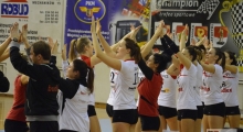 1 Liga kobiet - AZS Politechnika Gliwice - Budowlani Toruń. 2016-01-09