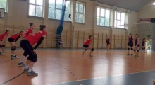 Sparing młodziczki: KS AGH Kraków - Salos Kraków. 2016-09-24